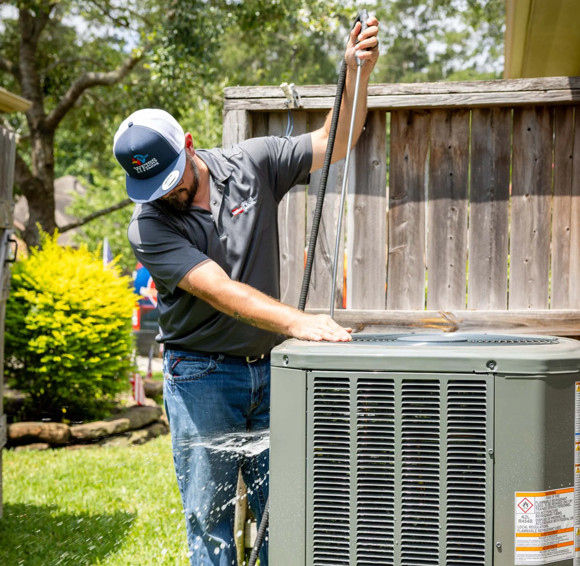 Weiss tech working on AC